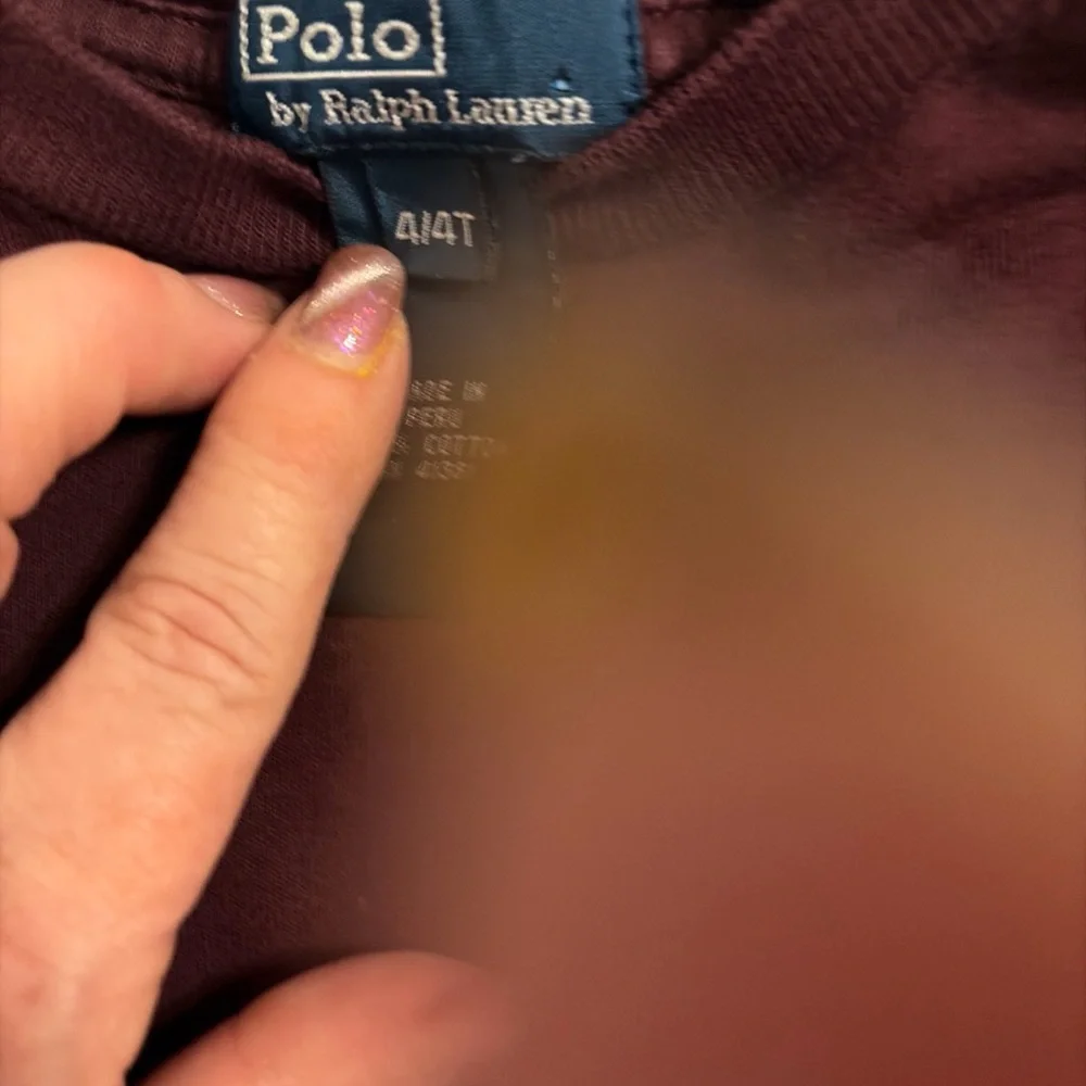 Ralph Lauren‎ Maroon Polo Shirt with Pocket